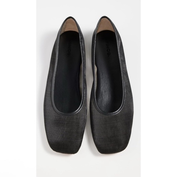 NWOT Vince Women’s Leah Mesh Flats – Black, Size 8M - Picture 4 of 7